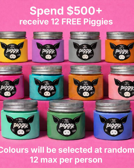 🎁 January Promotion - $500+ spend 12 Free Piggies (100% off)
