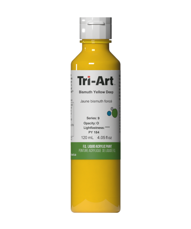 Tri-Art Liquid Acrylic Paint : Bismuth Yellow Deep