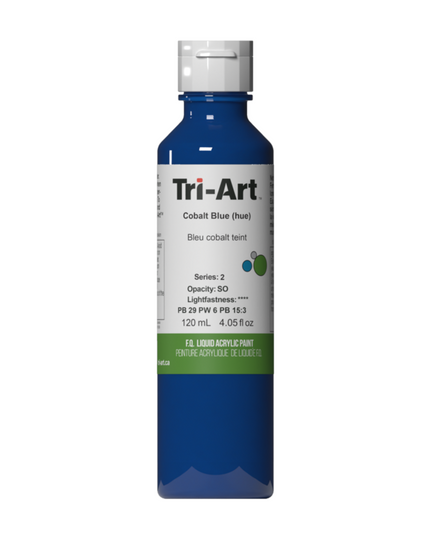 Tri-Art Liquid Acrylic Paint : Cobalt Blue Hue