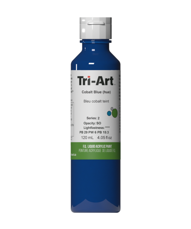Tri-Art Liquid Acrylic Paint : Cobalt Blue Hue
