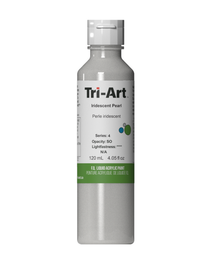 Tri-Art Liquid Acrylic Paint : Iridescent Pearl