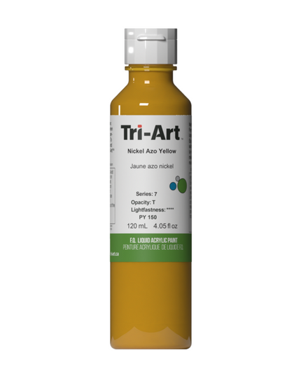 Tri-Art Liquid Acrylic Paint : Nickel Azo Yellow