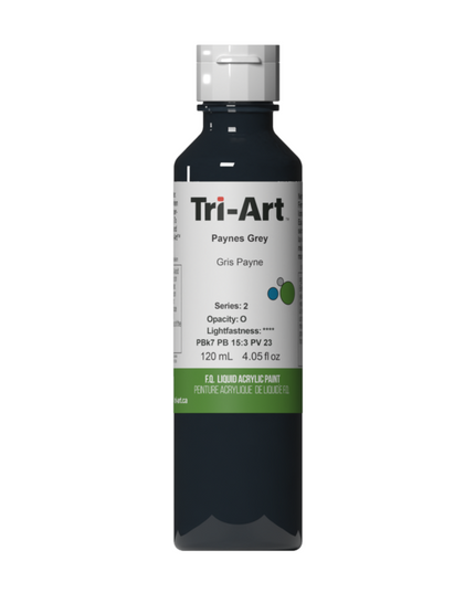Tri-Art Liquid Acrylic Paint : Payne's Grey