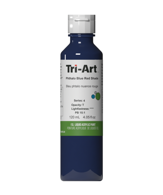 Tri-Art Liquid Acrylic Paint : Phthalo Blue Red Shade