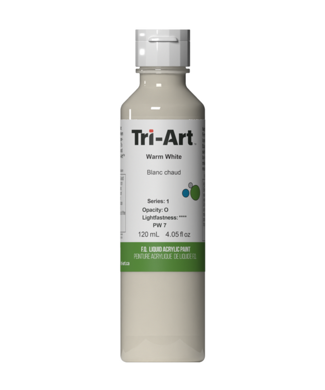 Tri-Art Liquid Acrylic Paint : Warm White