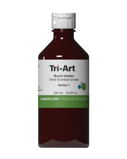 Tri-Art Liquid Acrylic Paint : Burnt Umber
