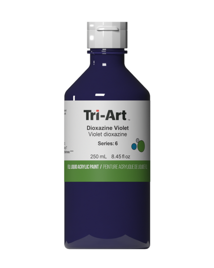 Tri-Art Liquid Acrylic Paint : Dioxazine Violet
