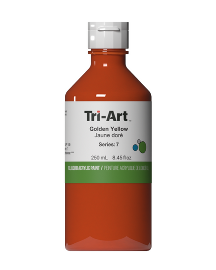 Tri-Art Liquid Acrylic Paint : Golden Yellow