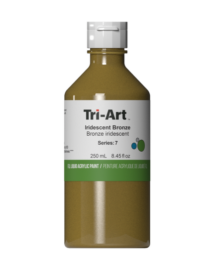 Tri-Art Liquid Acrylic Paint : Iridescent Bronze