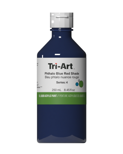 Tri-Art Liquid Acrylic Paint : Phthalo Blue Red Shade