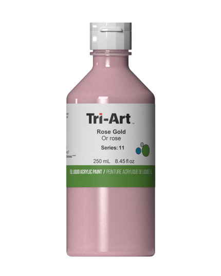Tri-Art Liquid Acrylic Paint : Rose Gold