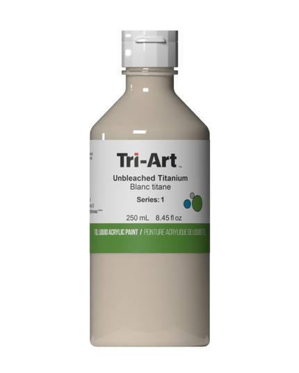 Tri-Art Liquid Acrylic Paint : Unbleached Titanium