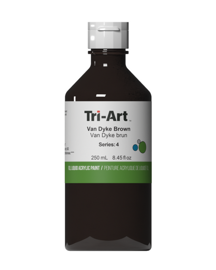 Tri-Art Liquid Acrylic Paint : Van Dyke Brown