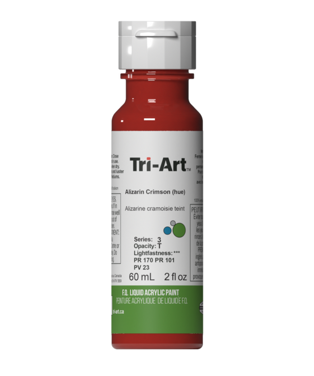 Tri-Art Liquid Acrylic Paint : Alizarin Crimson (Hue)