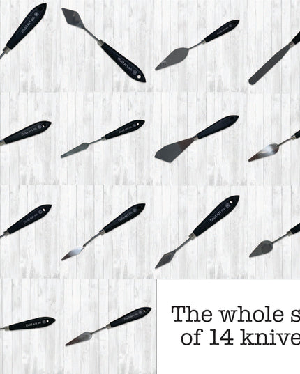 STANDARD size Fluid Art Palette Knives