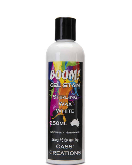 Gel Stain : Stirling Wax White