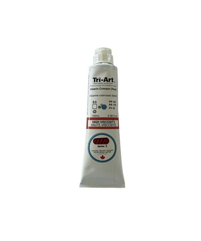 Tri-Art High Viscosity Acrylic Paint : Alizarin Crimson (Hue)