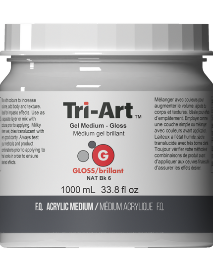Tri-Art Medium : Gel Medium - Gloss