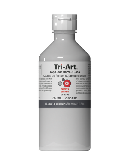 Tri-Art Medium : Top Coat Hard Gloss