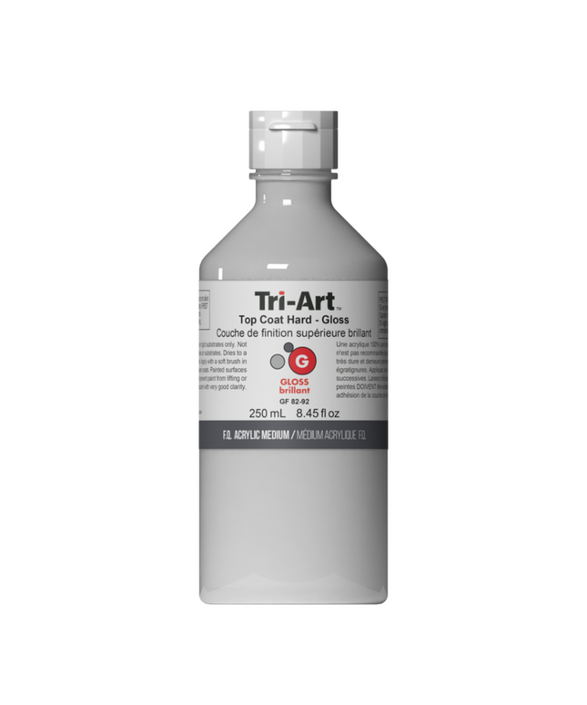 Tri-Art Medium : Top Coat Hard Gloss