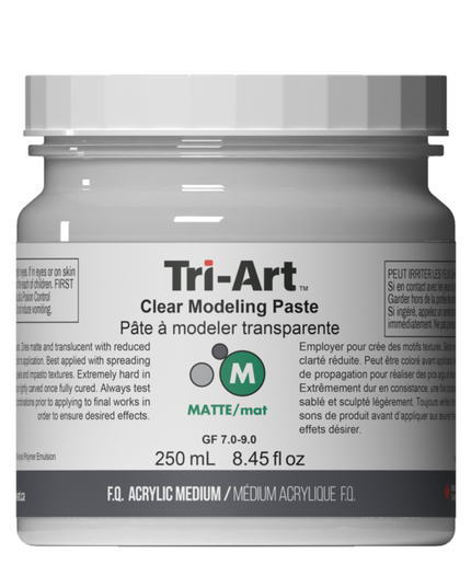 Tri-Art Medium : Modeling Paste Clear
