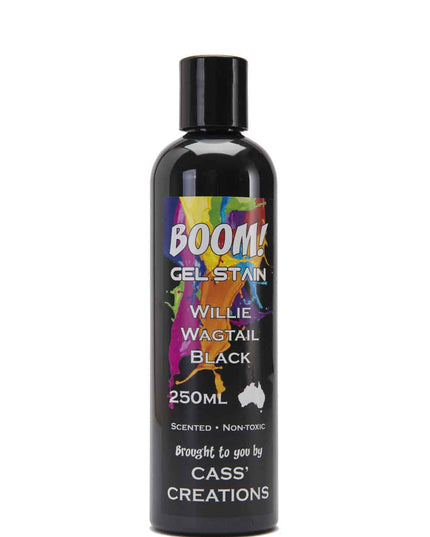 Gel Stain : Willie Wagtail Black