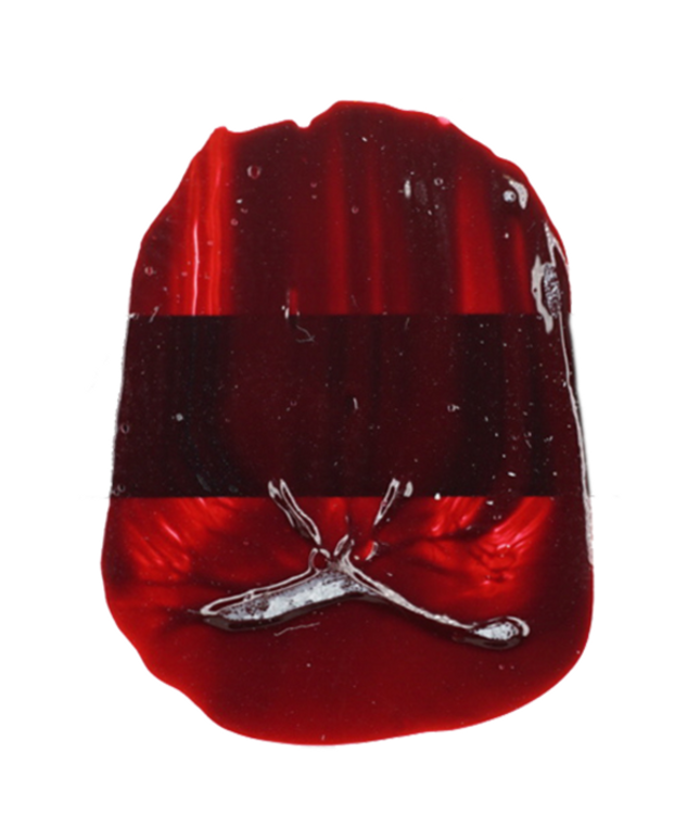 Tri-Art High Viscosity Acrylic Paint : Permanent Crimson